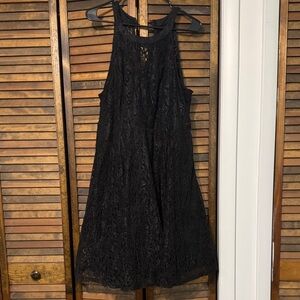 Torrid Black Lace Mini Dress
